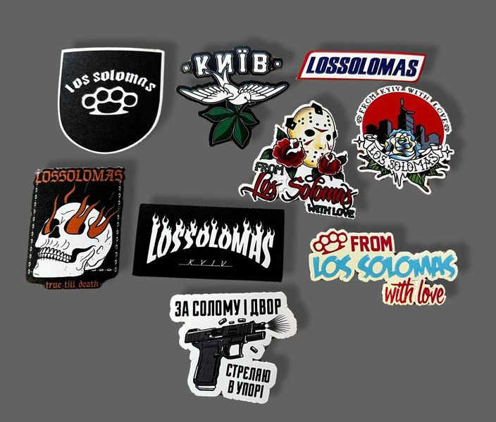 СТІКЕРПАК LOS SOLOMAS #3 ls_stickerpack3 фото