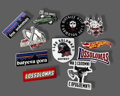 СТІКЕРПАК LOS SOLOMAS #2 ls_stickerpack2 фото